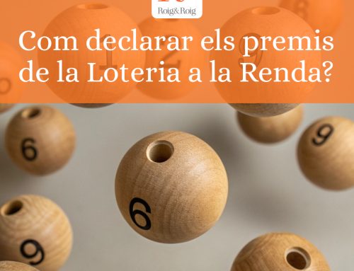 Com declarar els premis de la Loteria a la Renda