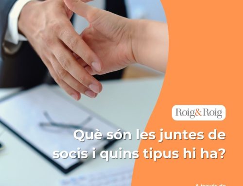 Què són les juntes de socis i quins tipus hi ha?