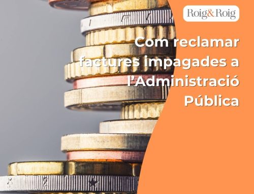 Com reclamar factures impagades a l’Administració Pública