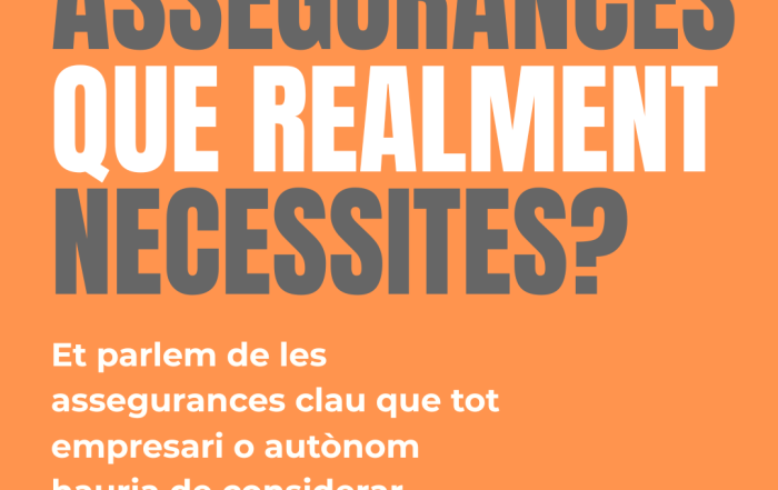 Quines assegurances necessita un empresari