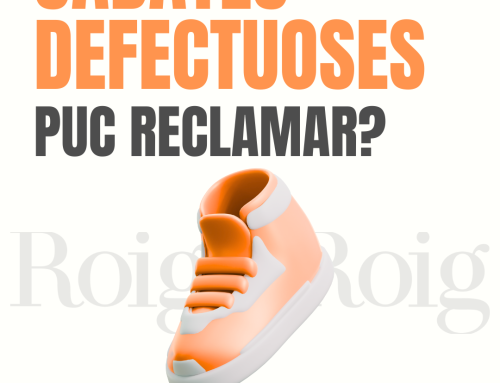 ¿Puedo reclamar porque unos zapatos han salido defectuosos?