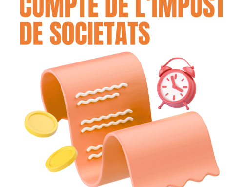Els pagaments a compte de l’impost de societats