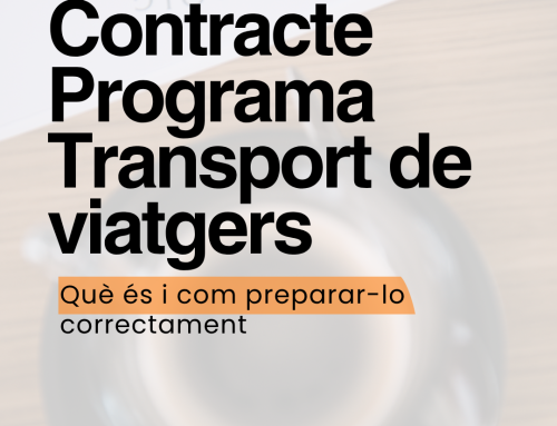 Contracte programa en el transport de viatgers: què és i com preparar-lo correctament