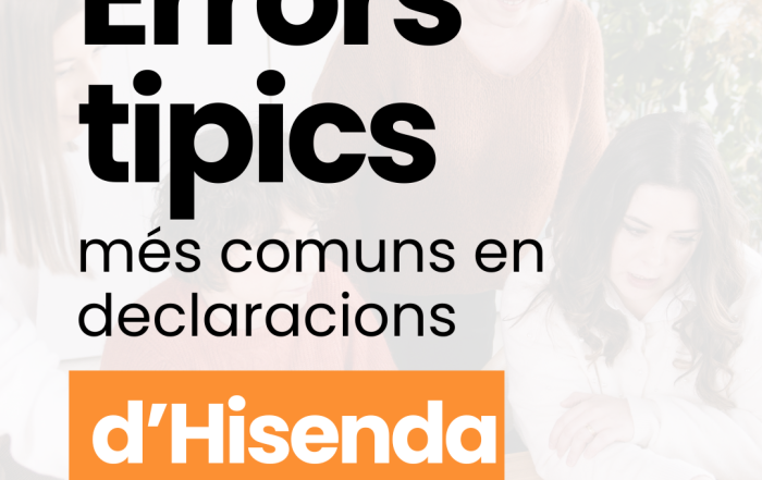 Errores frecuentes en la declaración de la renta