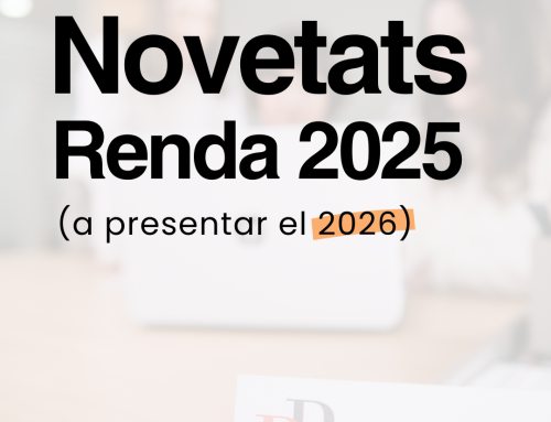 Novetats de la campanya de la renda 2025 (a presentar el 2026)