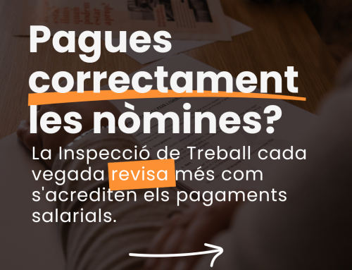 Inspecció de Treball intensifica el control sobre el pagament de nòmines: aspectes que moltes empreses encara fan incorrectament